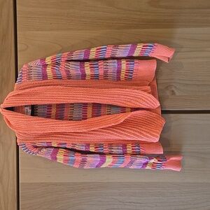 Adorable Cat & Jack Sweater, Missoni-inspired, Vibrant Colors, VGUC